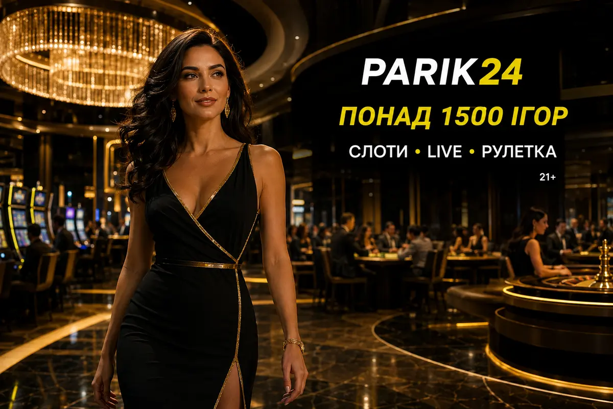 Parik24 казіно: ігри, слоти та live-розділ